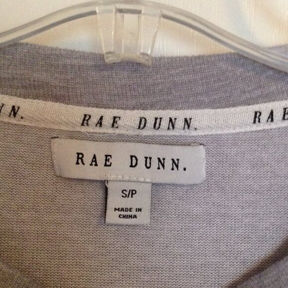 Rae Dunn Women's PJ Pajama Top Cozy Comfy Sleepwear Size SP - Picture 5 of 7